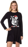 The Nightmare Before Christmas Women's Jack Skellington Sleep Shirt w/ Socks