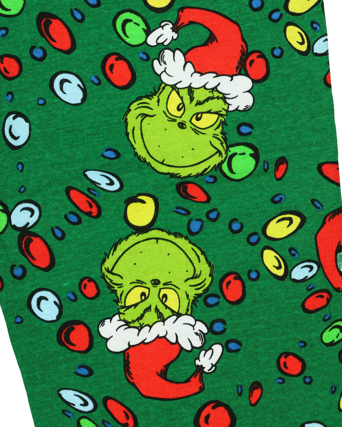Dr. Seuss The Grinch Pajamas Women's Long Sleeve Shirt and Pant Set