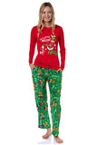 Dr. Seuss Women's GRINCH Let The Gifting Begin Lounge Pajama Sleep Set