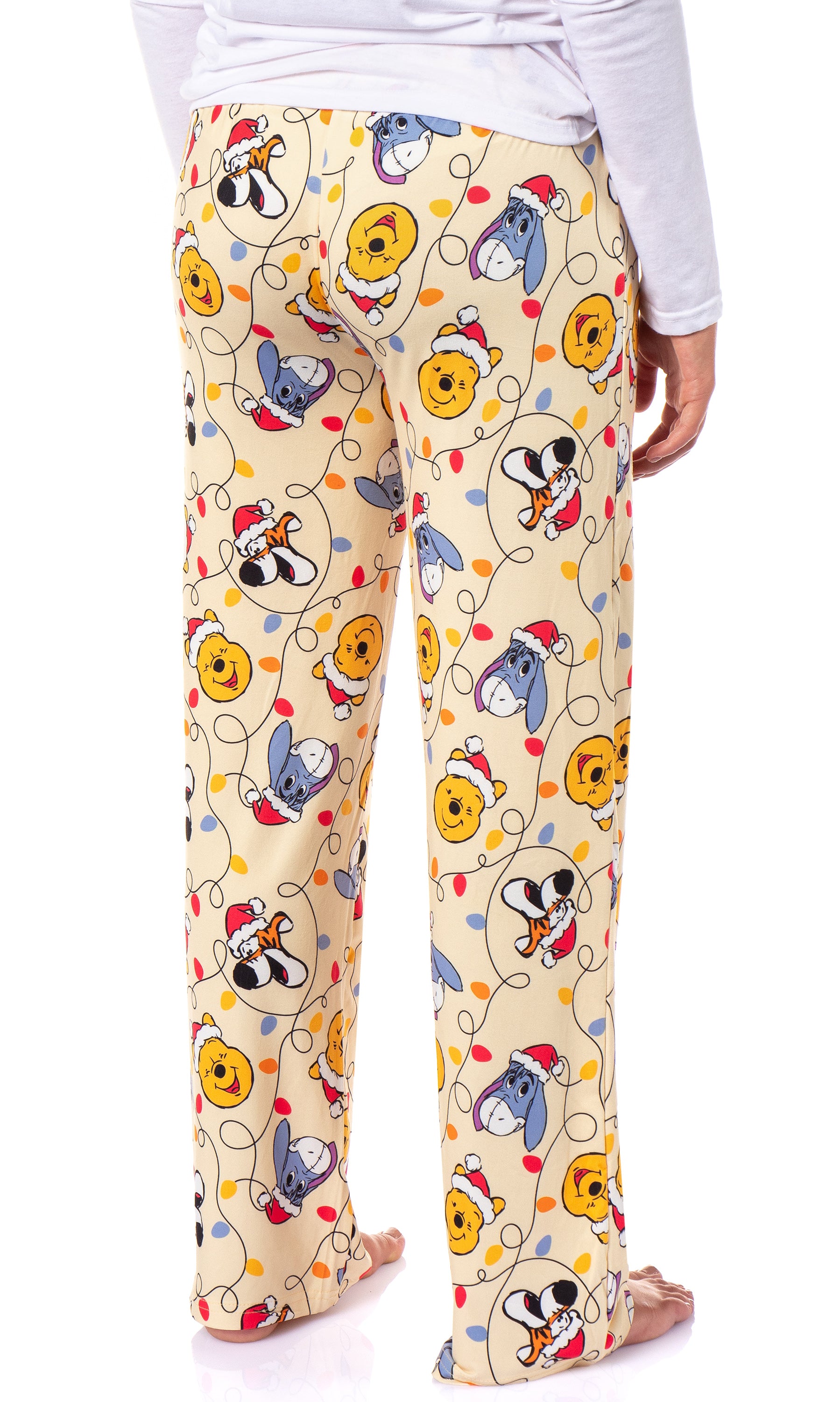 Disney Winnie The Pooh Women's AOP Lights Design Lounge Pajama Pants