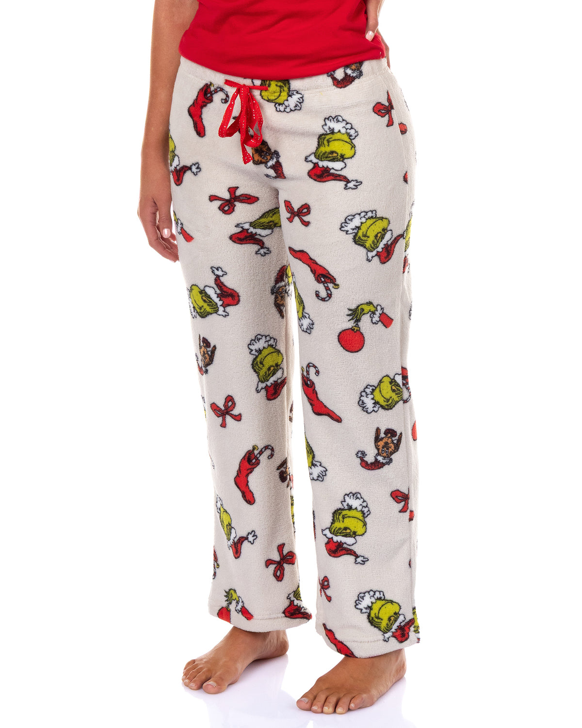 Dr. Seuss The Grinch Pajamas Women's Festive Mischief Lounge Sleep Pants