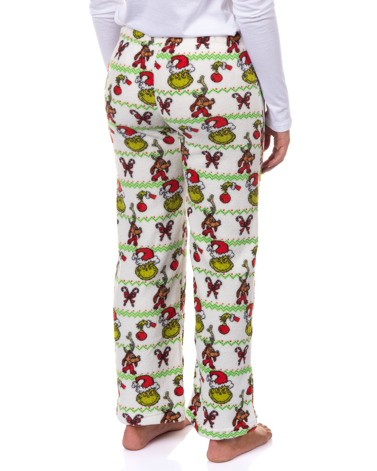 Dr. Seuss The Grinch Pajama Pants Women's Ugly Sweater Lounge PJ Bottoms
