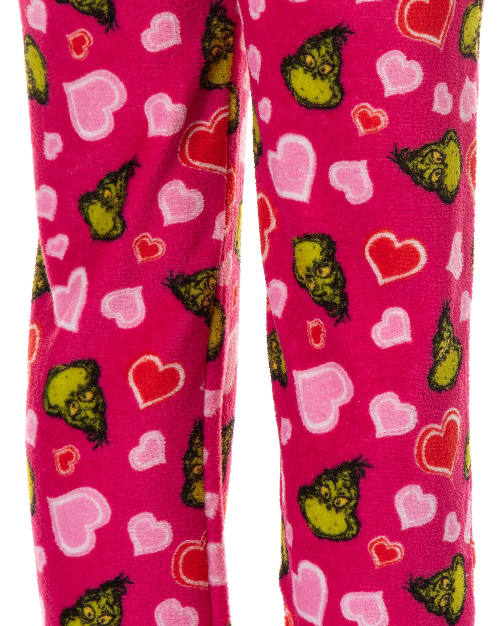 Dr. Seuss The Grinch Pajama Pants Women's Growing Hearts Lounge Bottoms