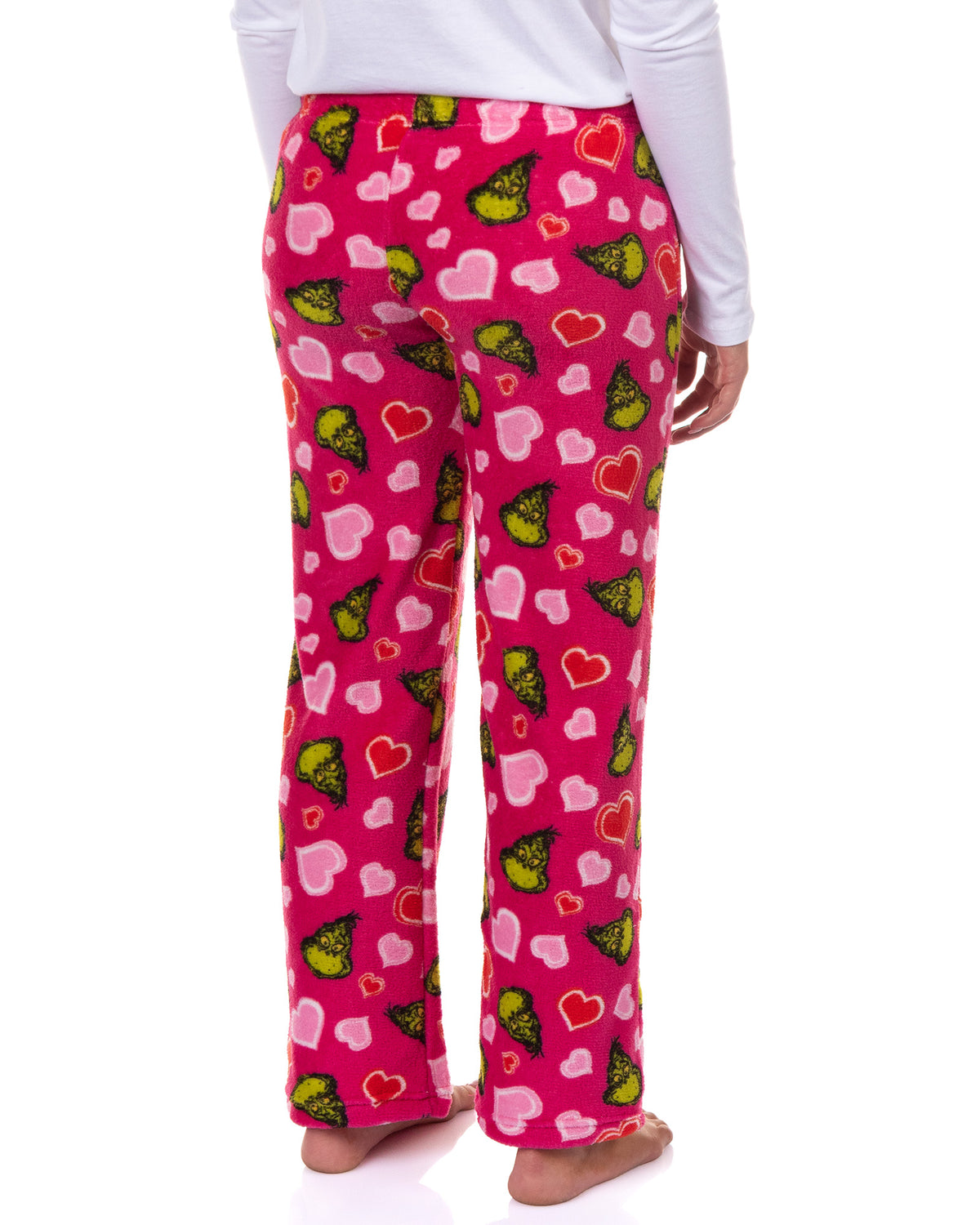 Dr. Seuss The Grinch Pajama Pants Women's Growing Hearts Lounge Bottoms