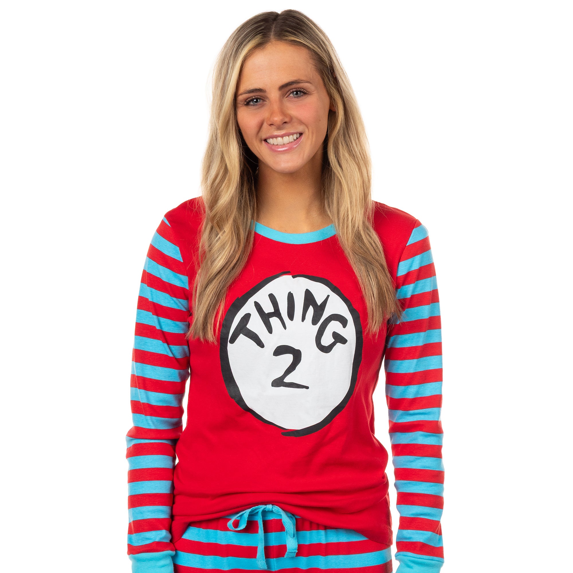 Dr. Seuss Thing 1 and Thing 2 Matching Family Pajama Set