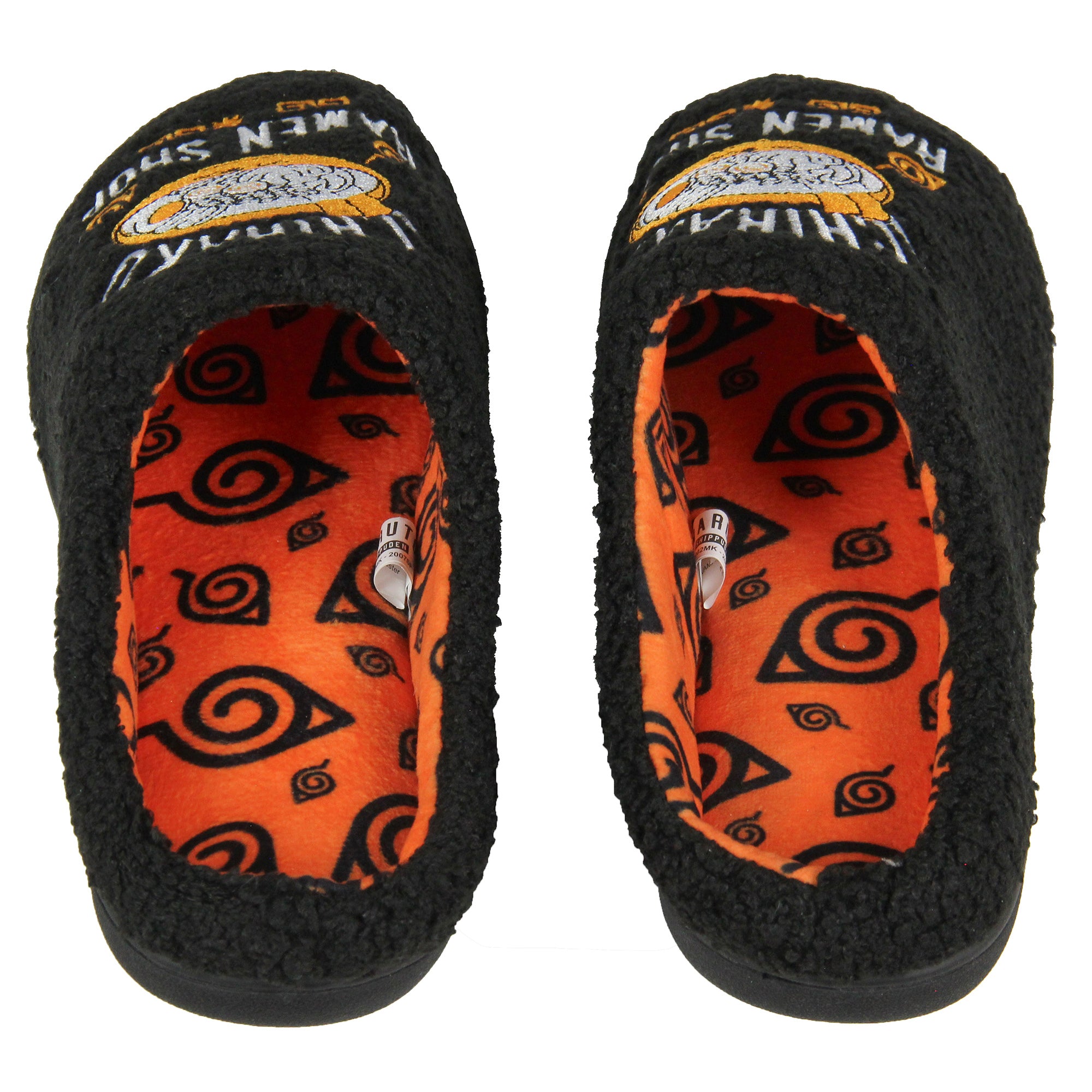 Naruto Shippuden Anime Men's Ichiraku Ramen Shop Embroidered House Slippers