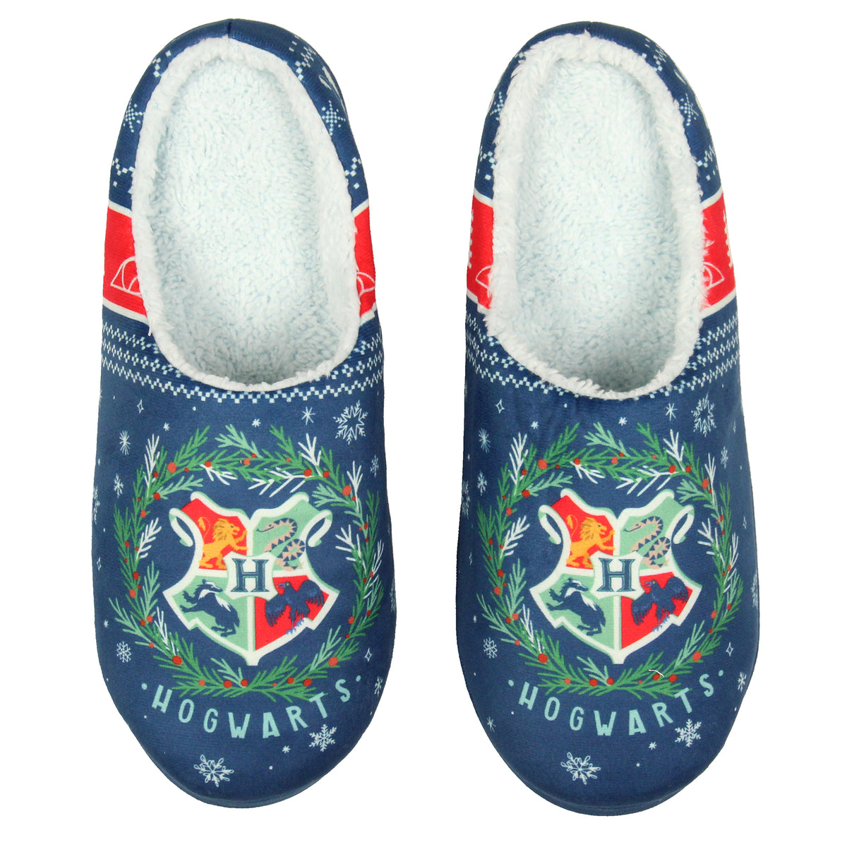 Harry Potter Hogwarts Unisex Memory Foam House Slippers For Women Men