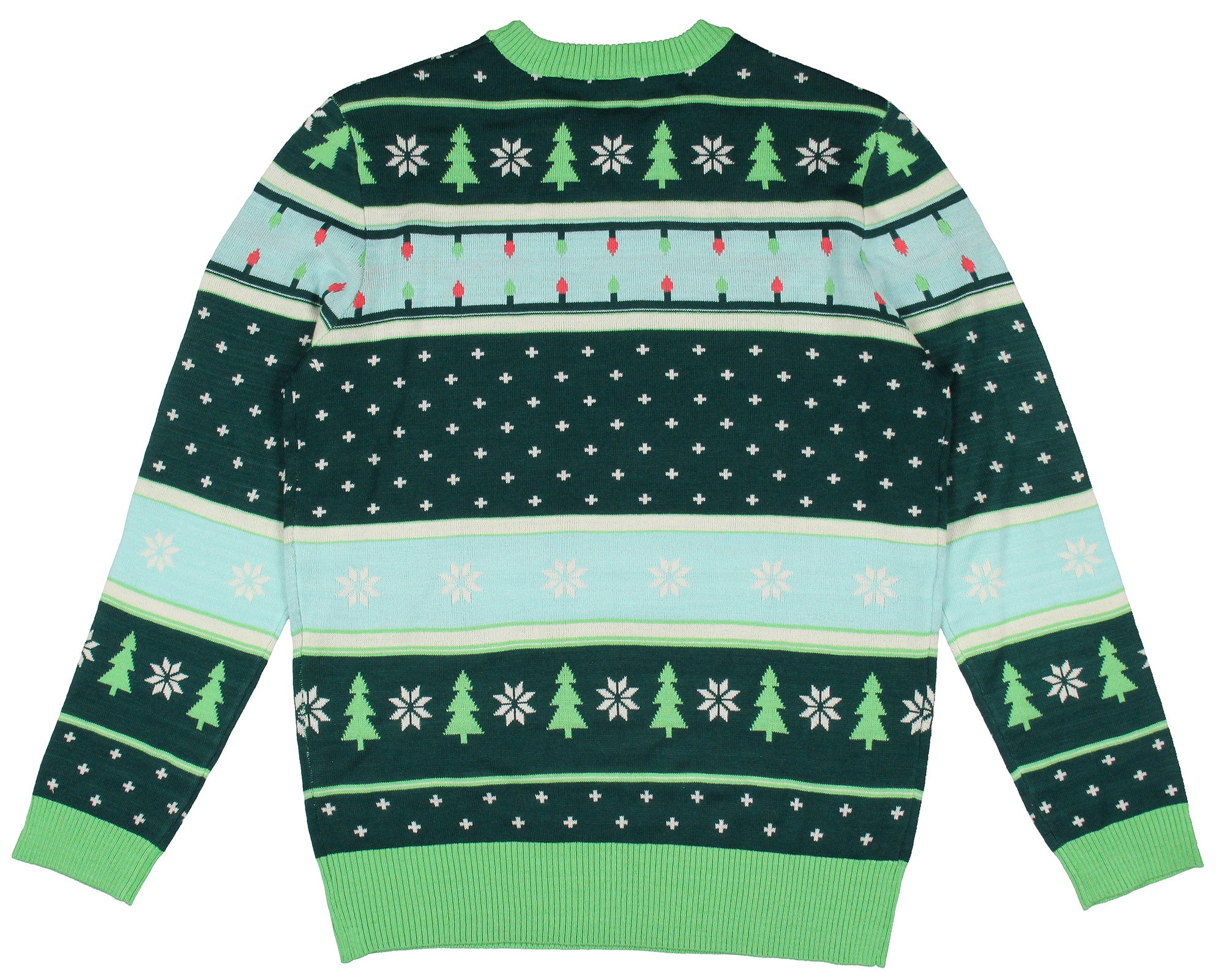 National Lampoon's Christmas Vacation Men's Famous Eggnog Ugly Sweater for Christmas