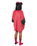 Disney MInnie Mouse Women's Pullover Hooded Dorm Sleep Shirt with Socks