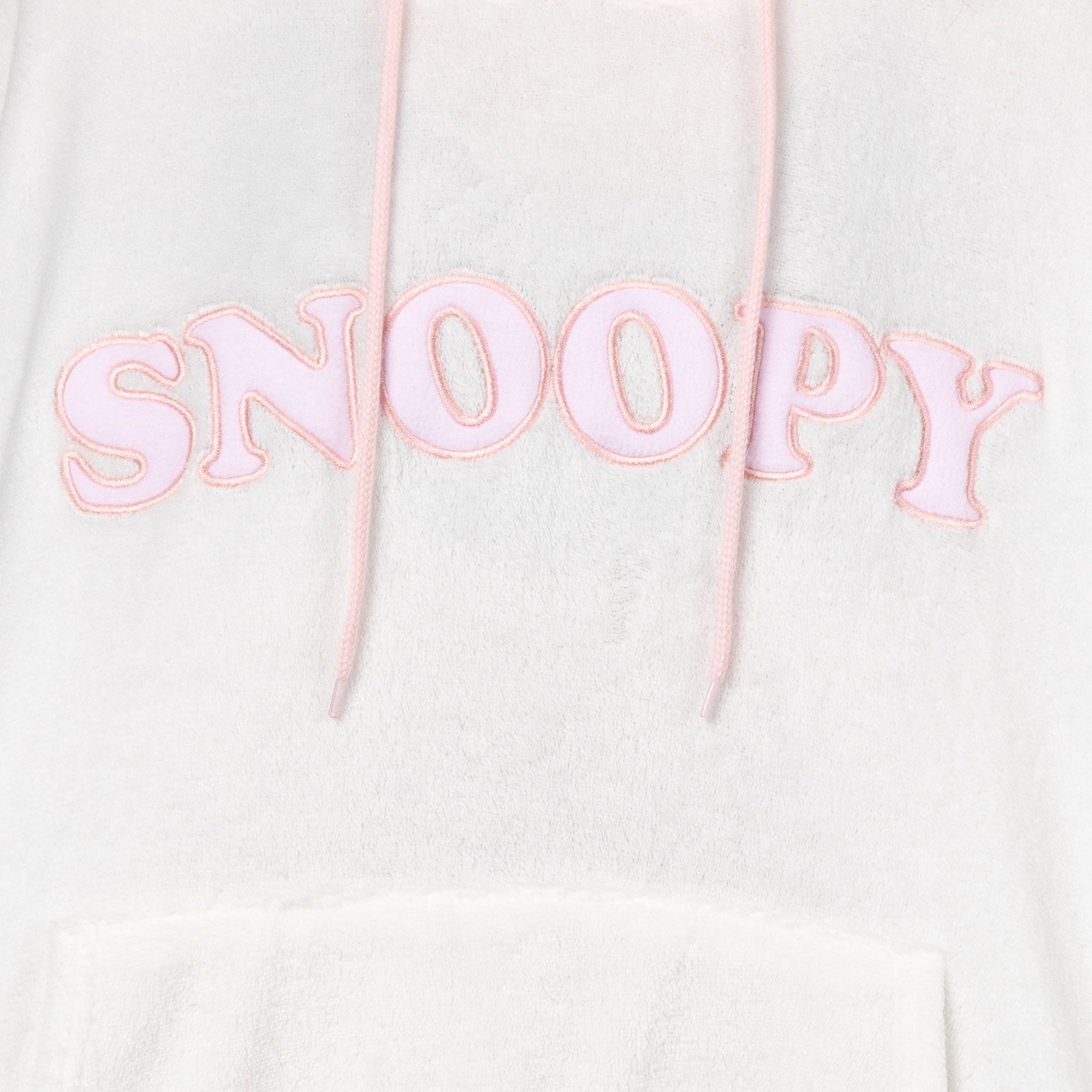 Peanuts Snoopy Pajamas Women's Pullover Hooded Plush Dorm Sleep Shirt