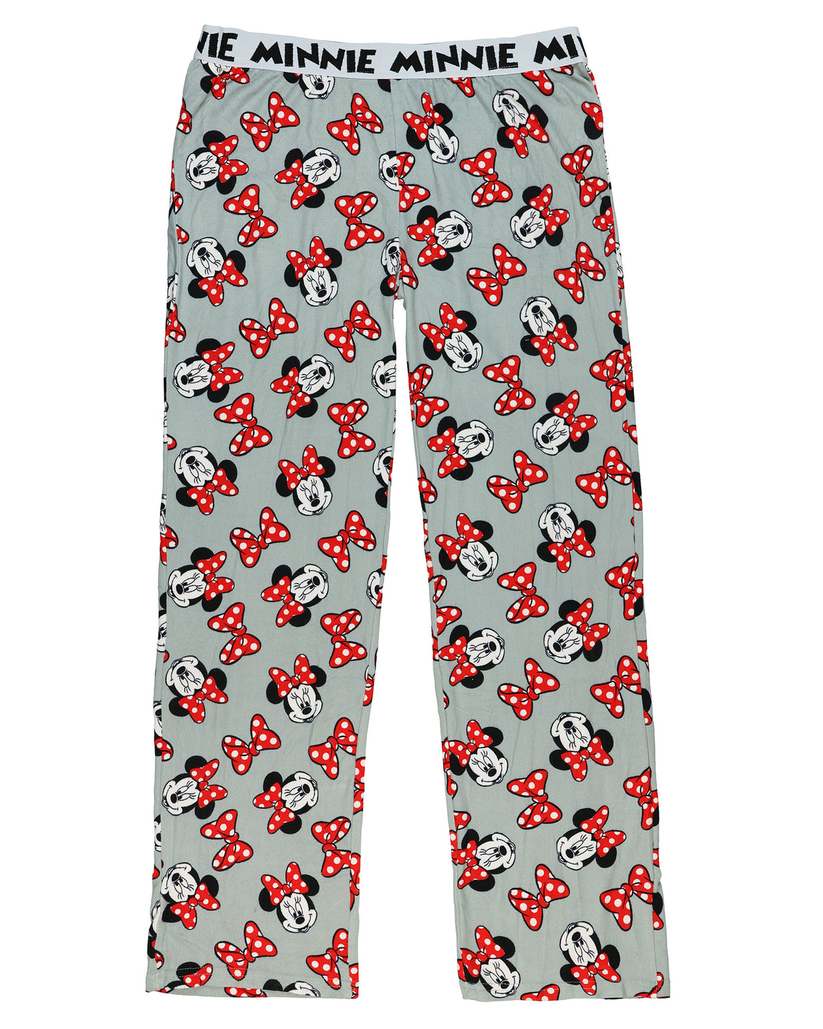 Mickey Mouse Pajamas Women's Minnie Mouse Bows AOP Lounge Pajama Pants