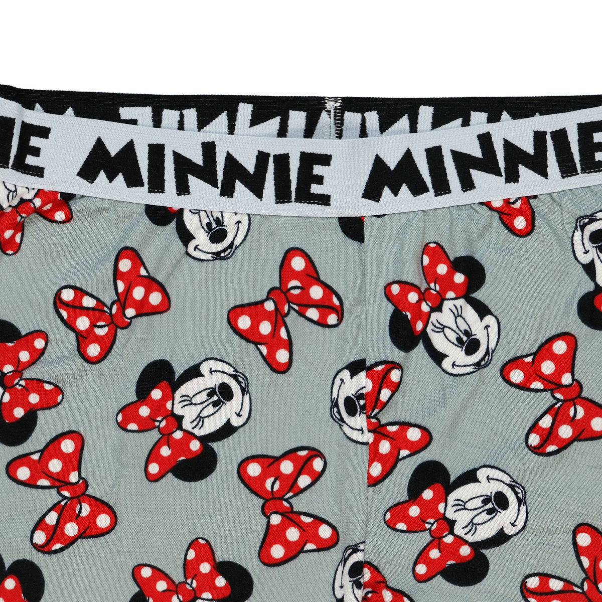 Mickey Mouse Pajamas Women's Minnie Mouse Bows AOP Lounge Pajama Pants