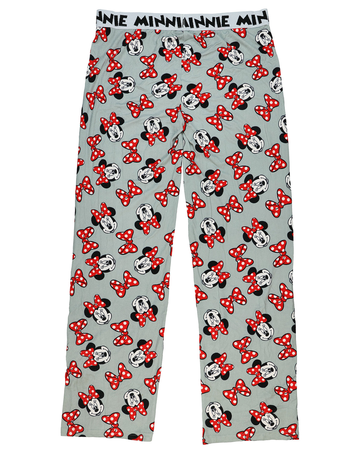 Mickey Mouse Pajamas Women's Minnie Mouse Bows AOP Lounge Pajama Pants