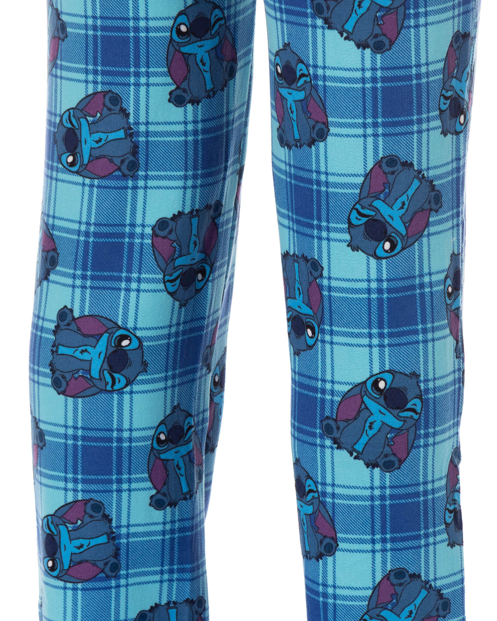 Disney Stitch Pajamas Women's Stitch Plaid Lounge Sleep Pants