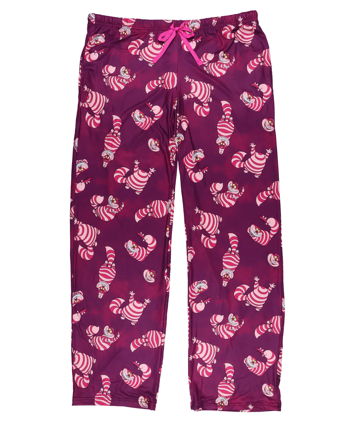 Alice In Wonderland PJs Womens Cheshire Cat All Over Print Pajama Pants