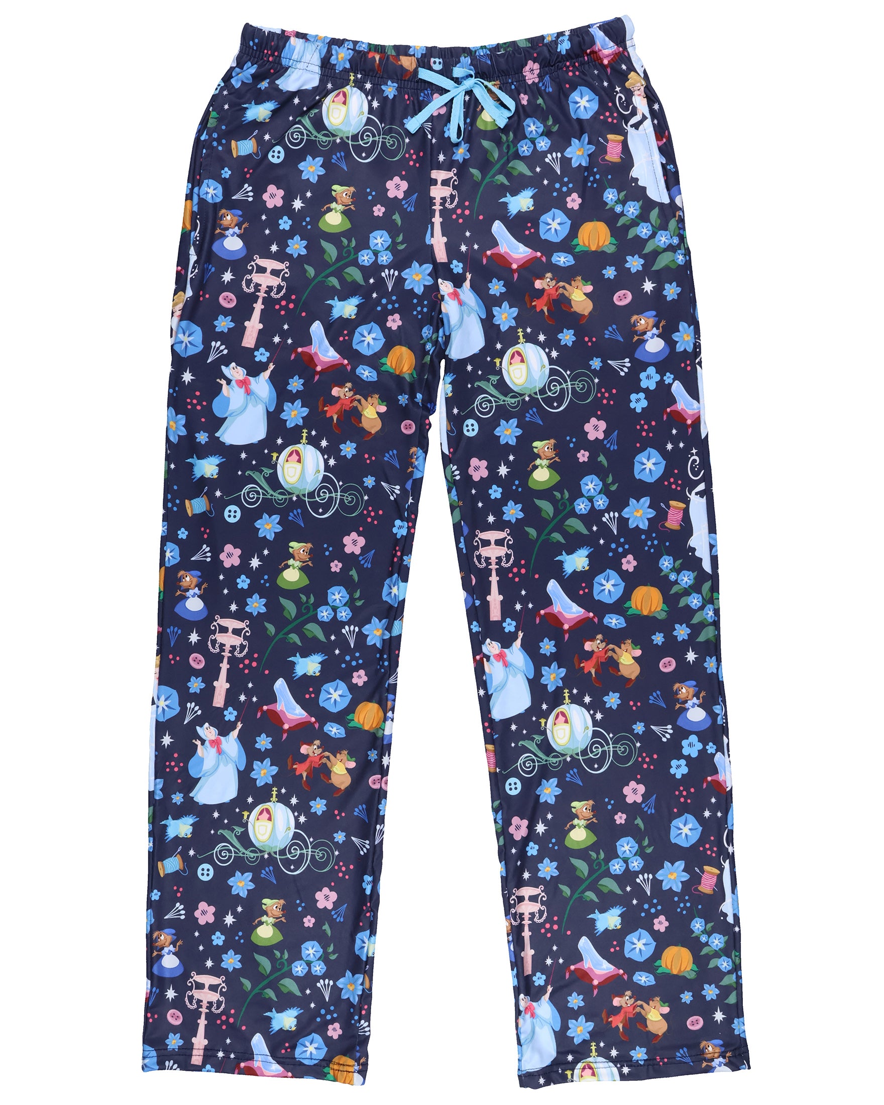 Disney Cinderella Pajama Pants Women's Magical Night Sleep Lounge Bottoms
