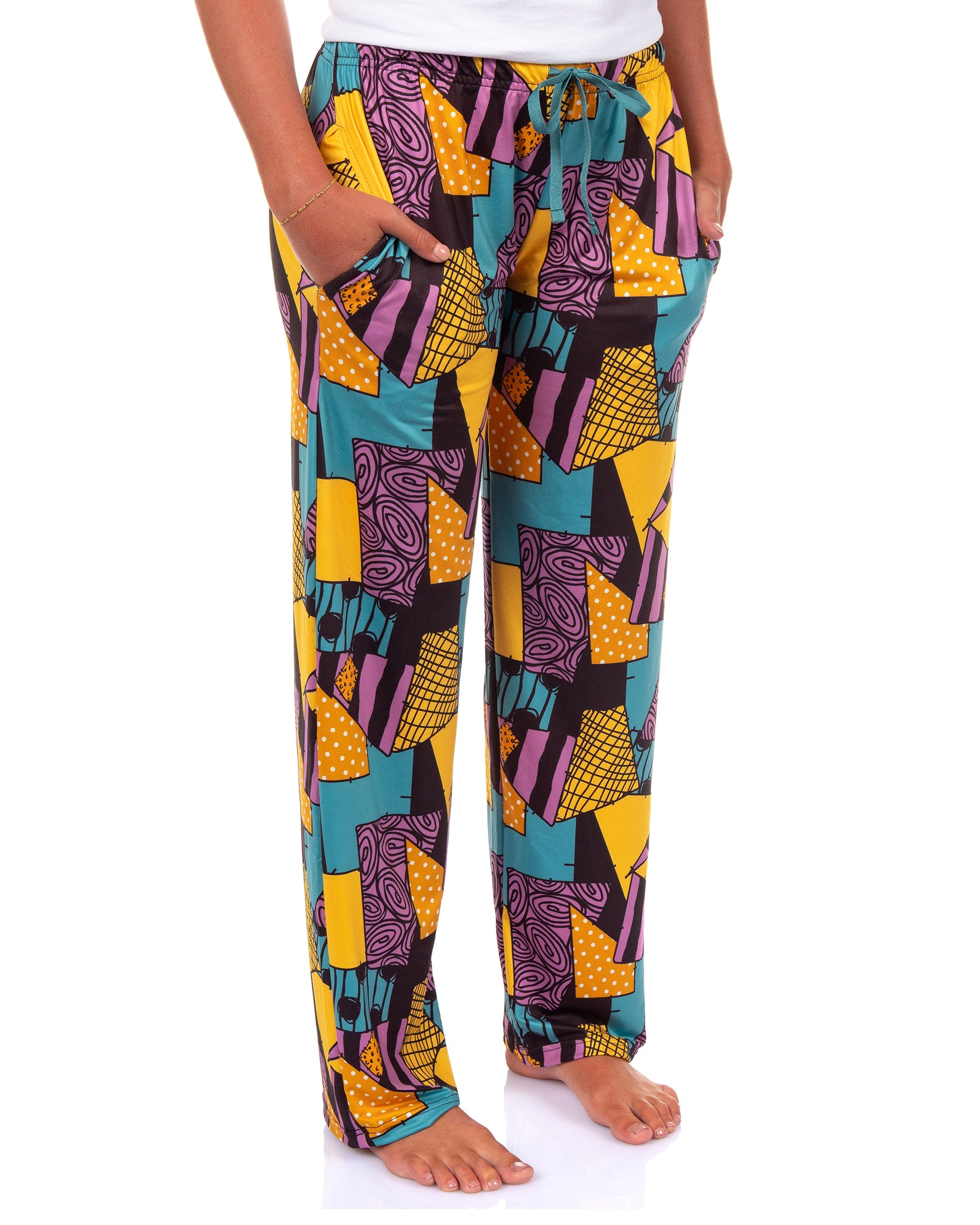 The Nightmare Before Christmas PJs Womens Sally Dress Print Pajama Pants