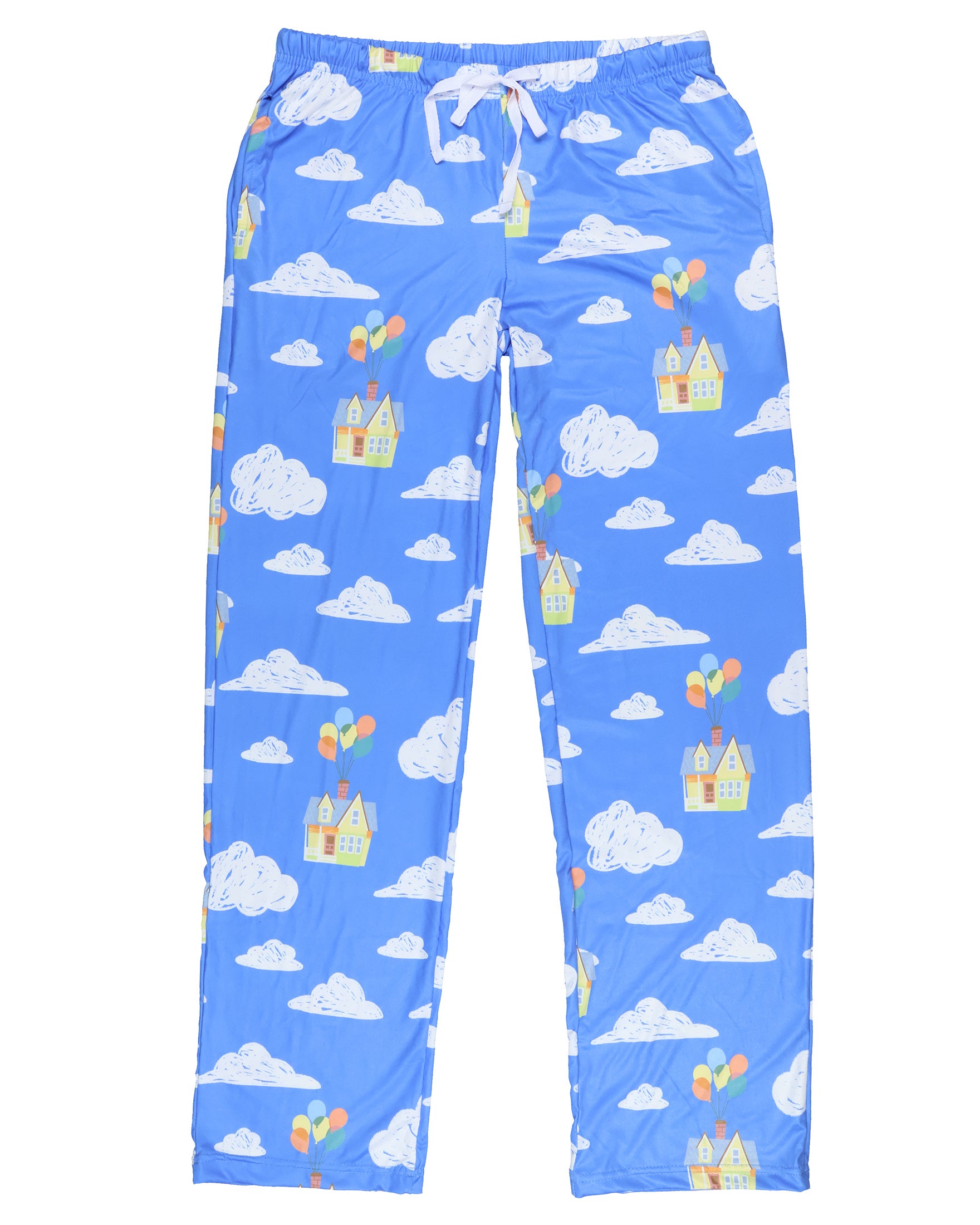 Disney UP Pjs Women's Floating House With Balloons Clouds Pajama Pants