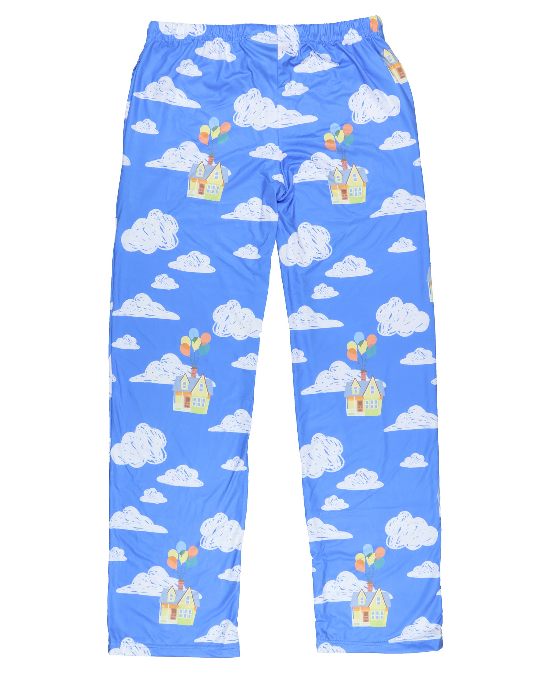 Disney UP Pjs Women's Floating House With Balloons Clouds Pajama Pants