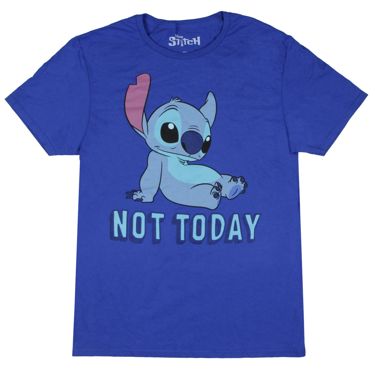 Disney Lilo & Stitch Women's Stitch Not Today Adult Short Sleeve T-Shirt
