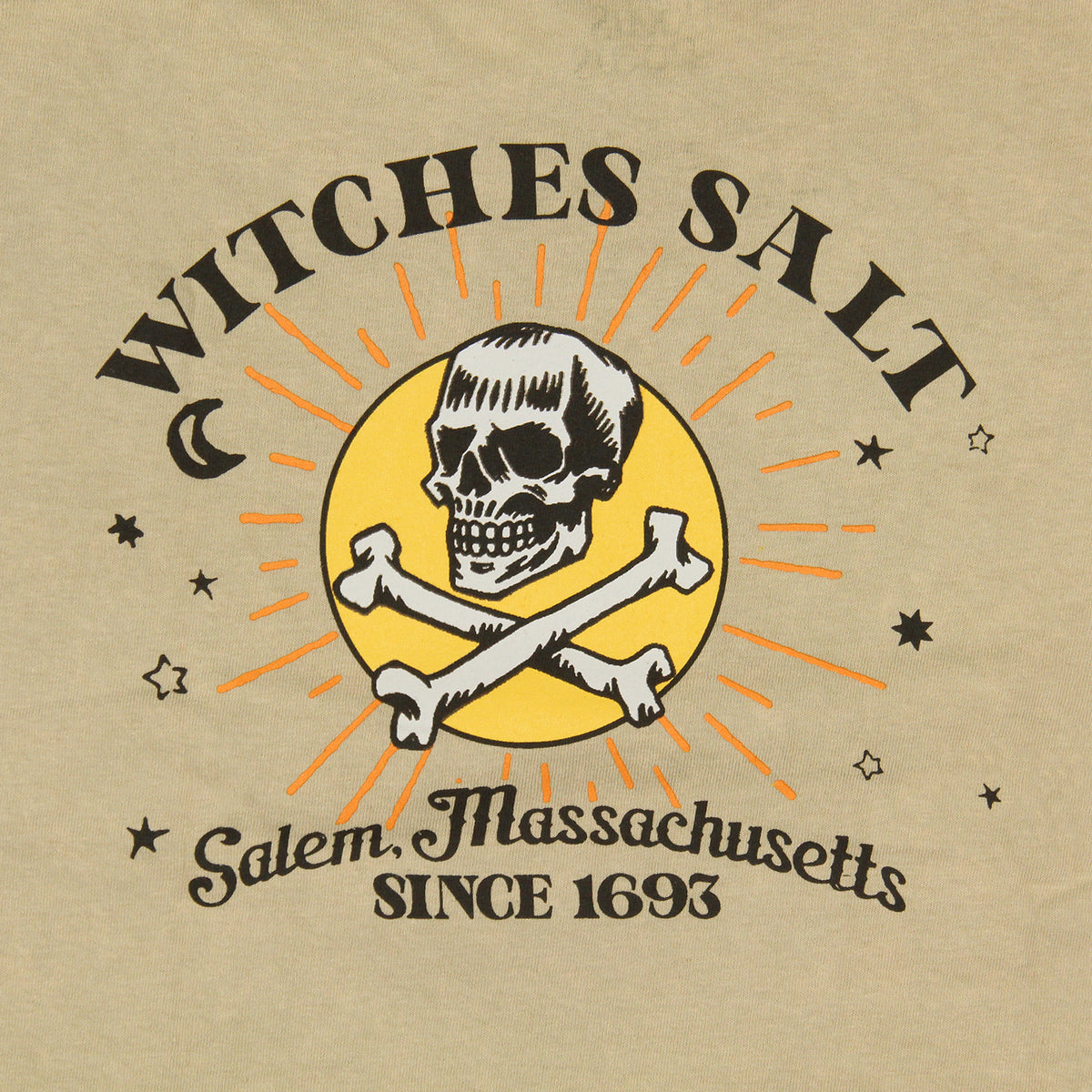 Disney Women's Juniors Hocus Pocus Salem's Witches Salt Short Sleeve T-Shirt