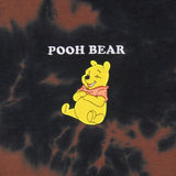 Disney Winnie-the-Pooh Womens' Pooh Bear Embroidered Tie-Dye Hoodie