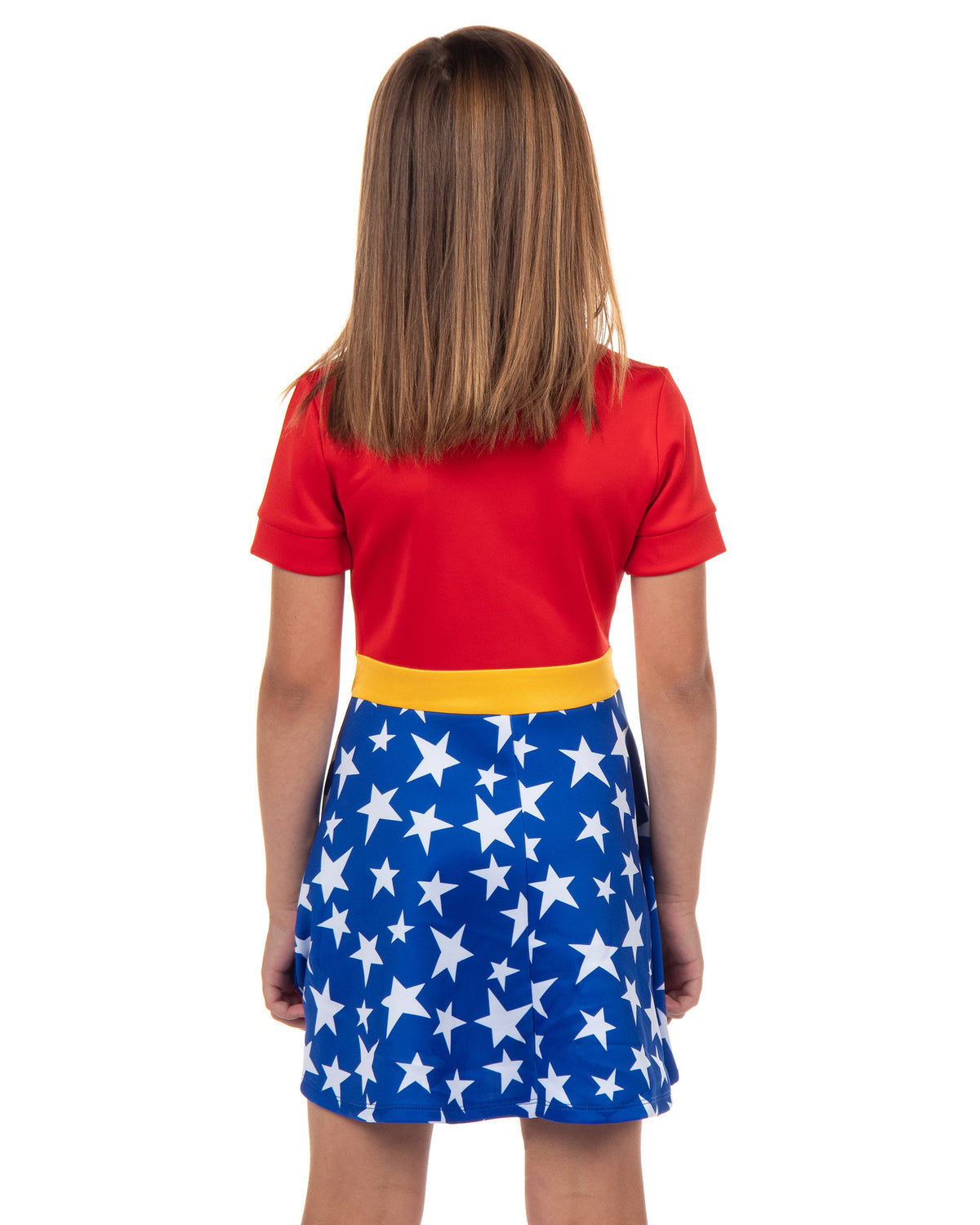 DC Comics Wonder Woman Dress Girls' Cosplay Skater Dress