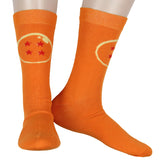 Dragon Ball Z 2-Pack Casual Novelty Goku Men's Crew Socks Shoe Size 8-12