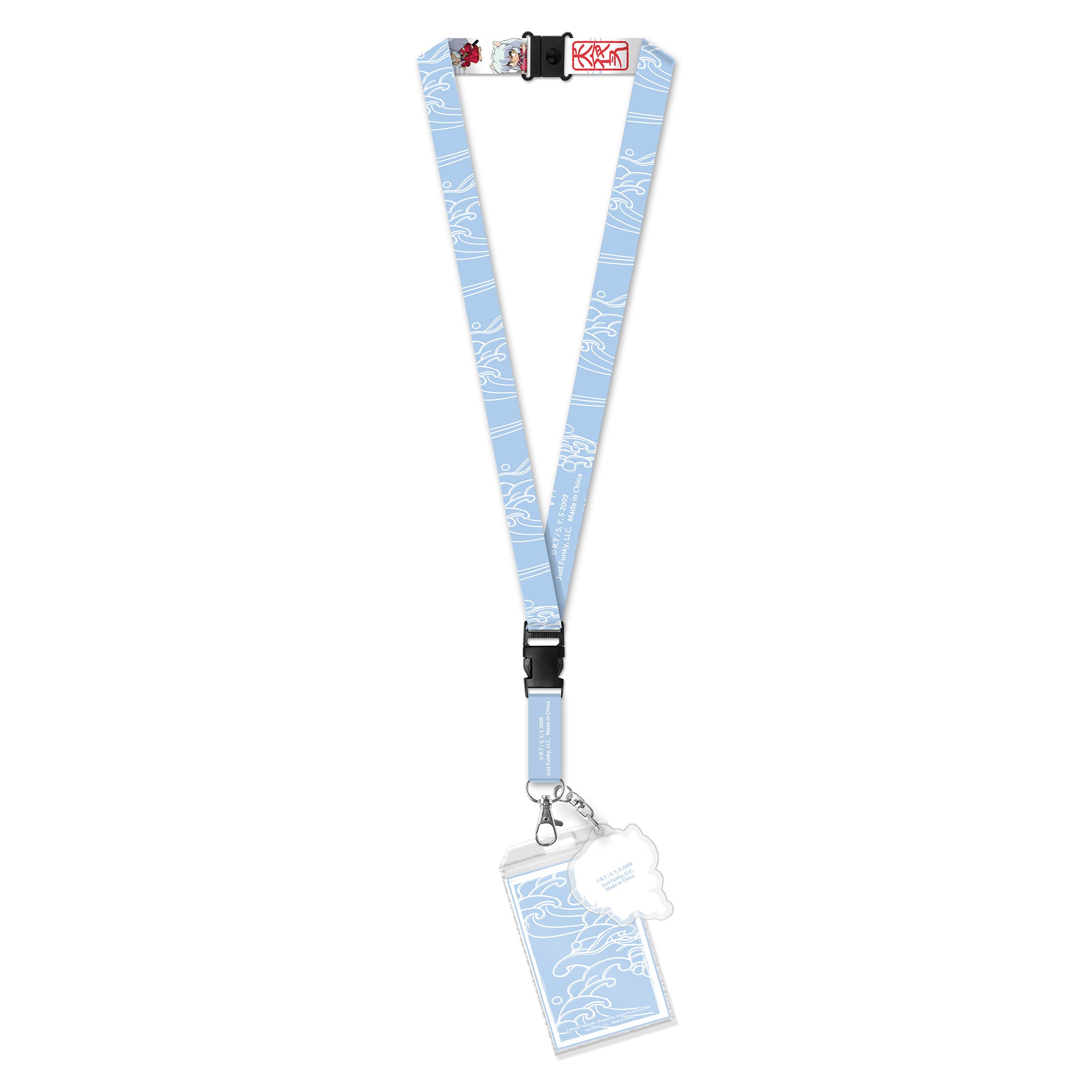 Inuyasha Merch ID Badge Holder Lanyard Keychain Lanyard w/ Plastic Pendant
