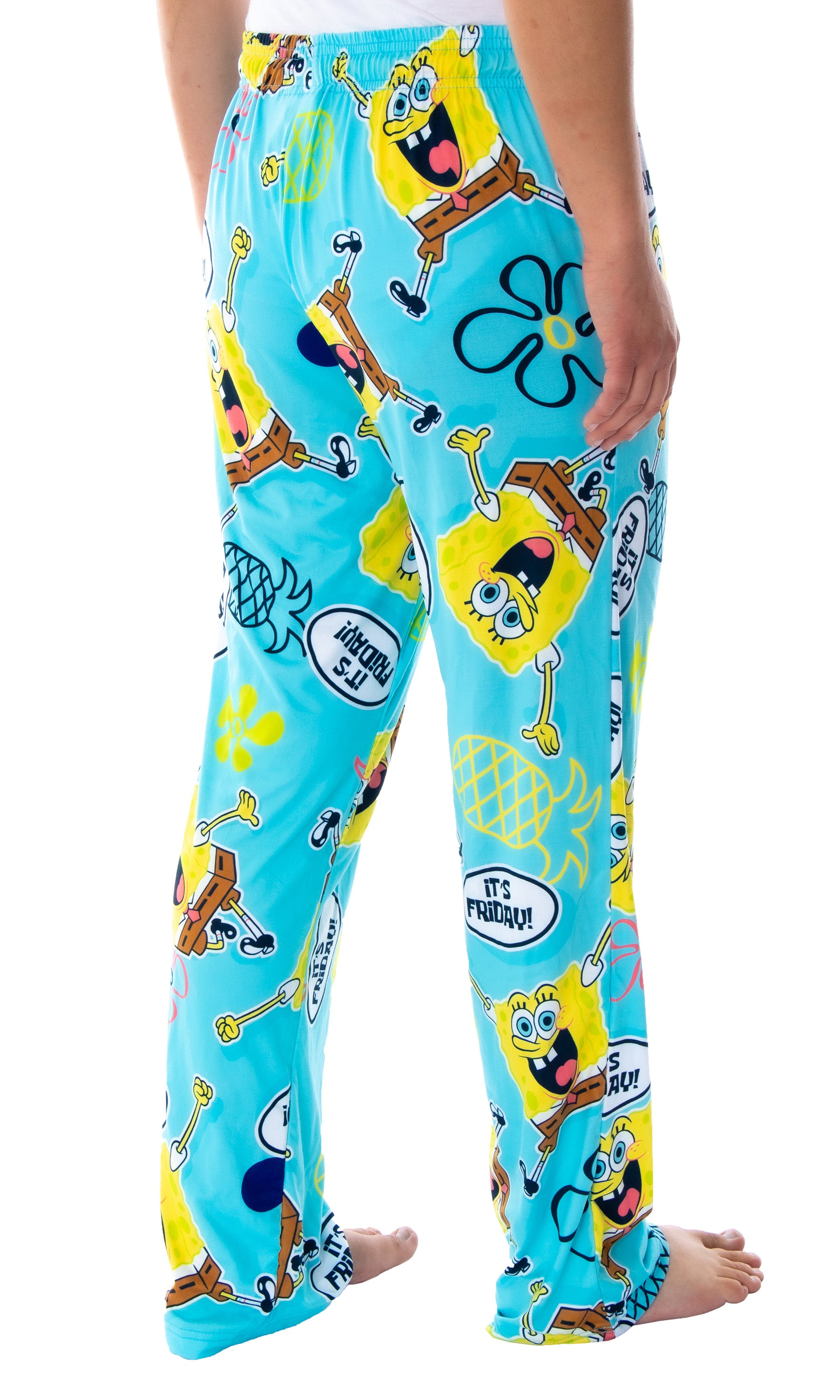 Nickelodeon SpongeBob SquarePants Women's It's Friday! Sleep Lounge Pajama Pants