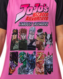 Jojo's Bizarre Adventure Womens' Stardust Crusaders Pajama Sleep Shirt