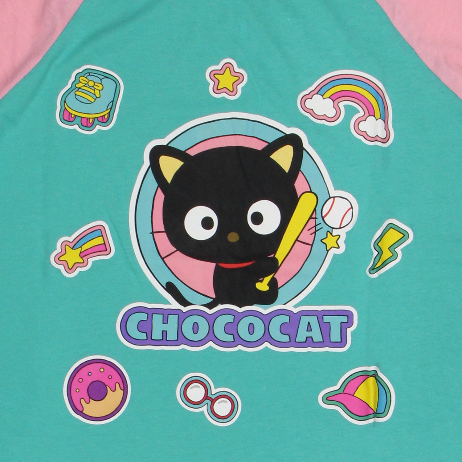 Sanrio Hello Kitty and Friends Women's Varsity Pajama Sleep Shirt