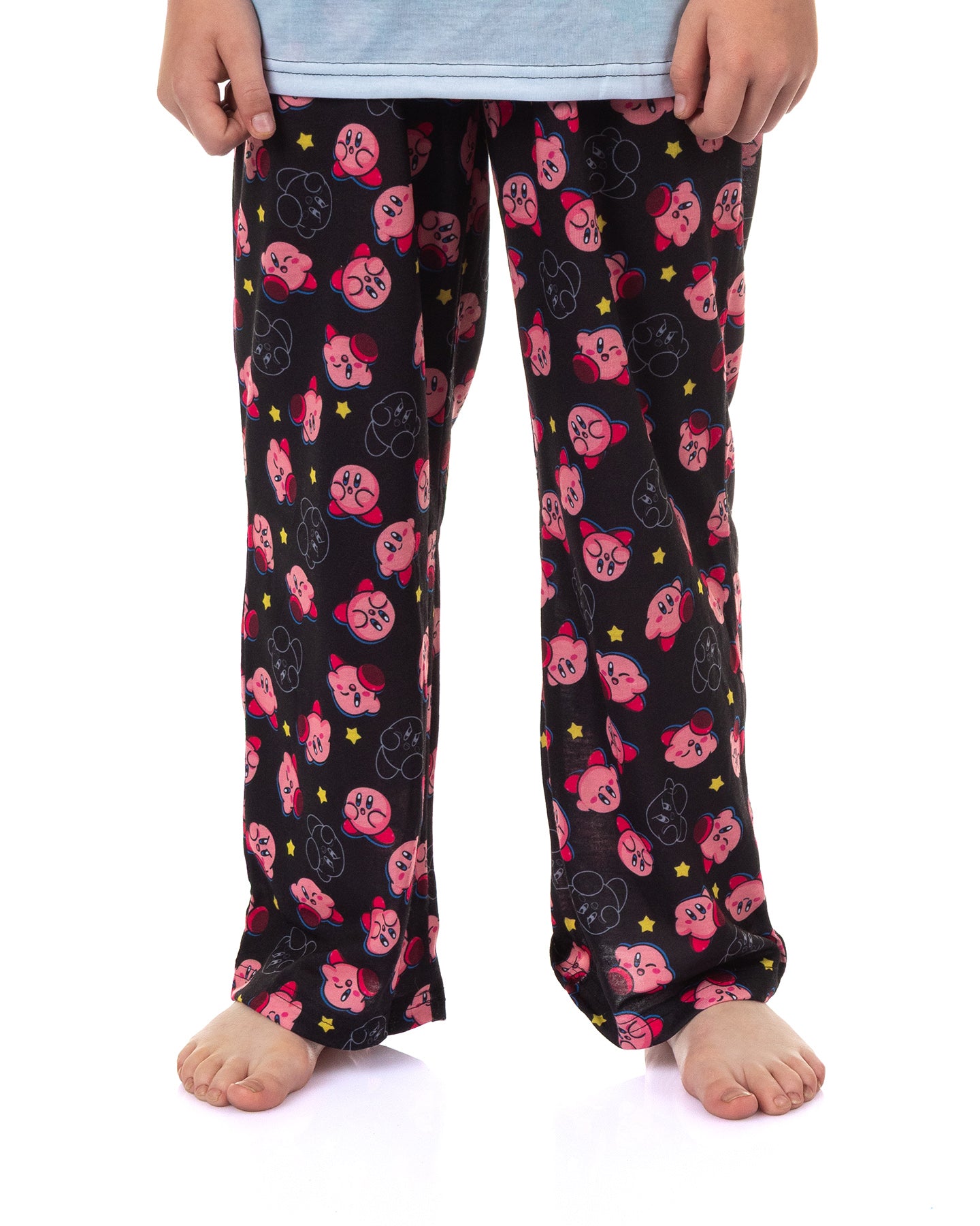 Nintendo Kirby Pajamas Boy's Short Sleeve Shirt and Pant Set