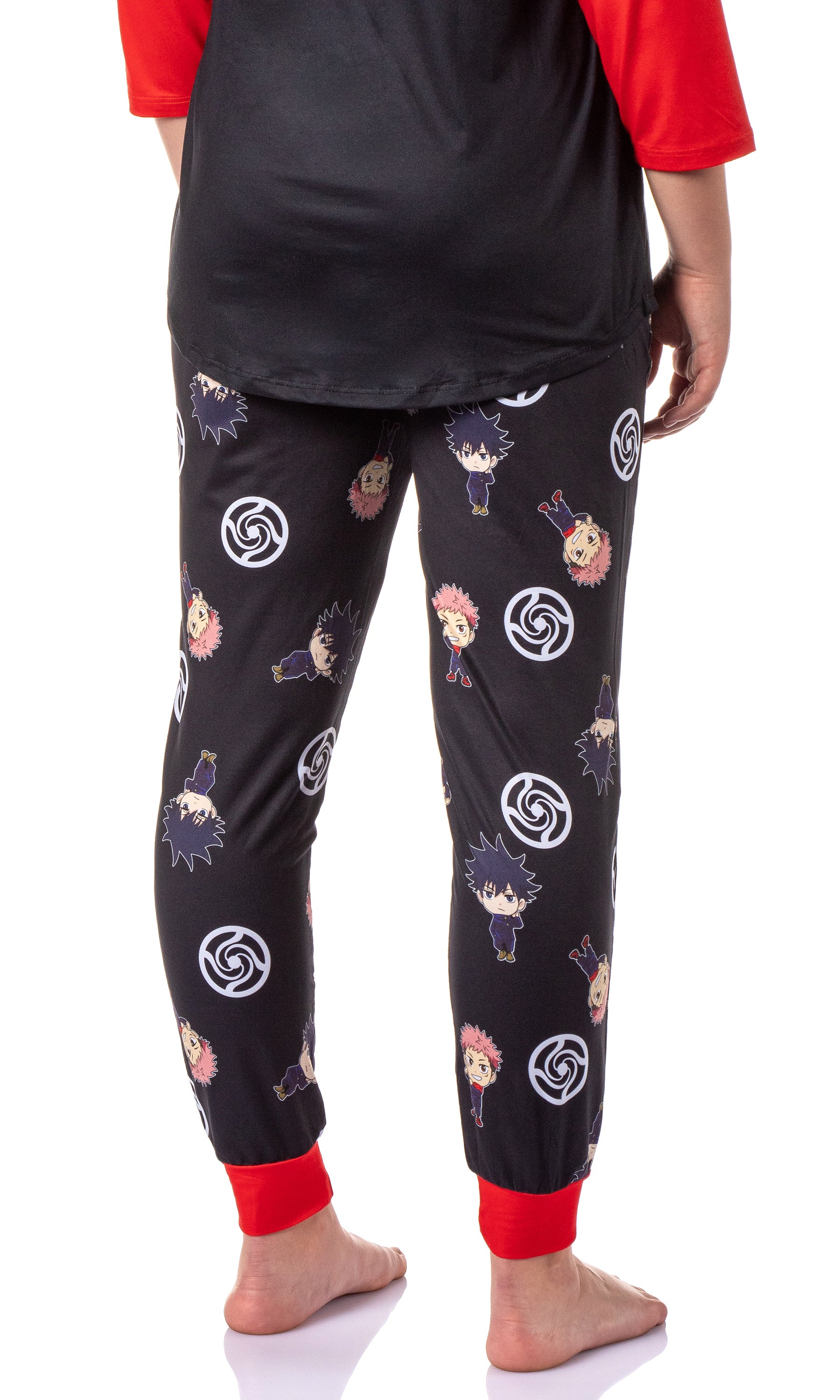 Jujutsu Kaisen Women's Tokyo Jujutsu High School Raglan Jogger Pajama Set