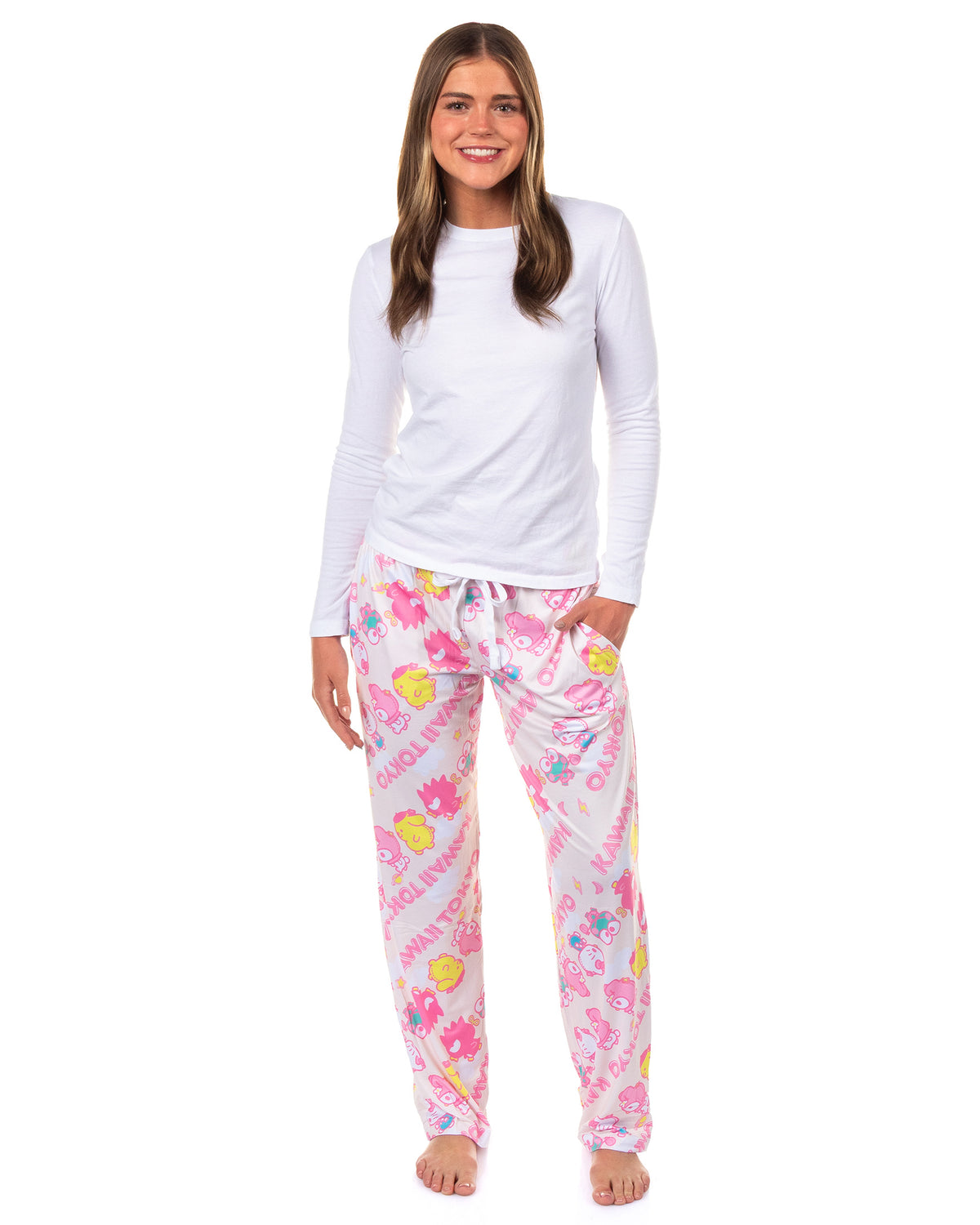Sanrio Hello Kitty & Friends Women’s Pajama Pants Kawaii Sleep Bottoms