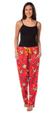 Aggretsuko Women's Pajama Pants Death Metal Rock Adult Lounge Sleep Bottoms