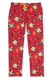 Aggretsuko Women's Pajama Pants Death Metal Rock Adult Lounge Sleep Bottoms