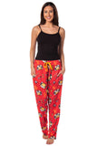 Aggretsuko Women's Pajama Pants Death Metal Rock Adult Lounge Sleep Bottoms