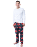 Naruto Shippuden Mens' Akatsuki Clouds Pajama Sleep Lounge Pants