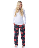 Naruto Shippuden Mens' Akatsuki Clouds Pajama Sleep Lounge Pants