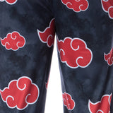 Naruto Shippuden Mens' Akatsuki Clouds Pajama Sleep Lounge Pants