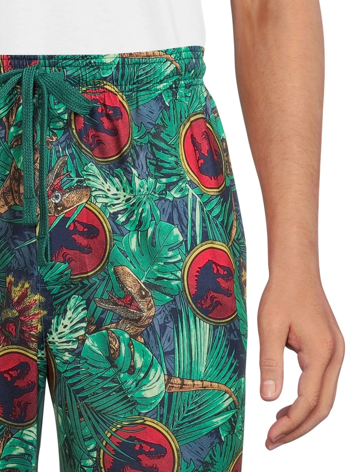 Jurassic Park World Men's Logo Jungle Raptor Sleep Pajama Pants