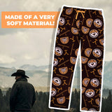 Yellowstone Men's TV Show Protect The Family Pattern Lounge Pajama Pants