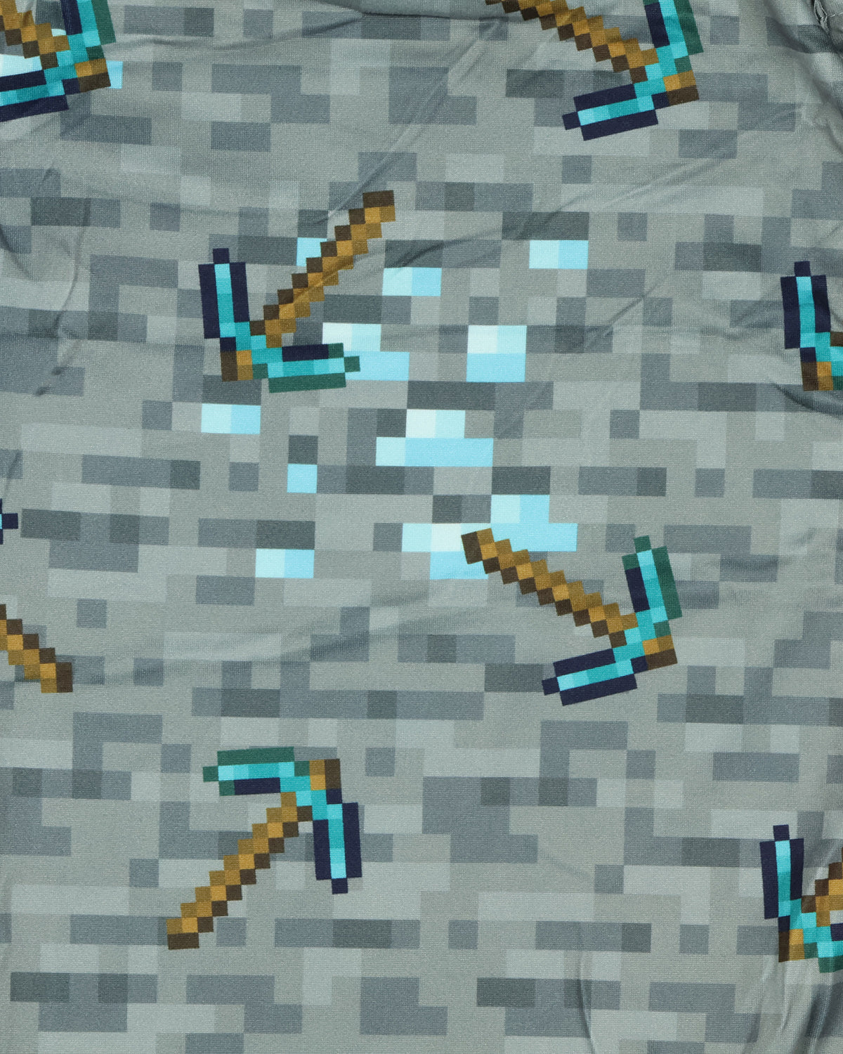 Minecraft Pajama Pants For Men Digging For Diamonds Pickaxe Sleep Bottoms