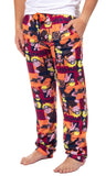 Naruto Shippuden Men's Allover Character Adult Lounge Pajama Pants