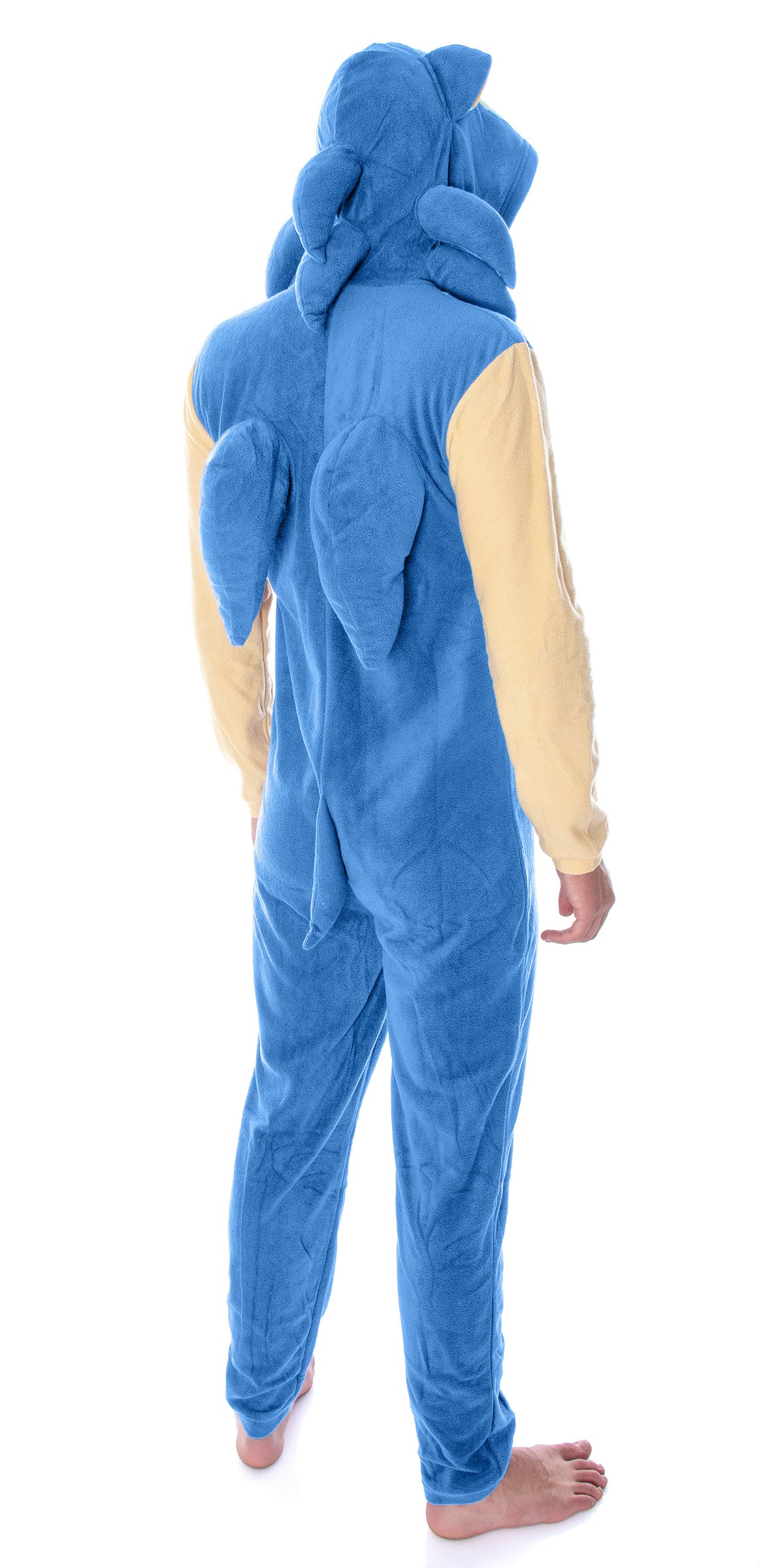 Sonic The Hedgehog Men's Character Costume Union Suit Pajama Outfit