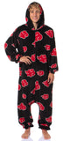 Naruto Shippuden Akatsuki Cloud Adult Kigurumi Costume Pajama Union Suit