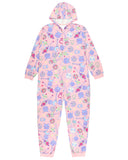 Sailor Moon Women's Series Inspired Hooded Zip Up Footless Union Suit (S/M)