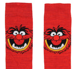 Disney The Muppets Socks Animal Men's Casual Crew Socks, Shoe Size 8-12