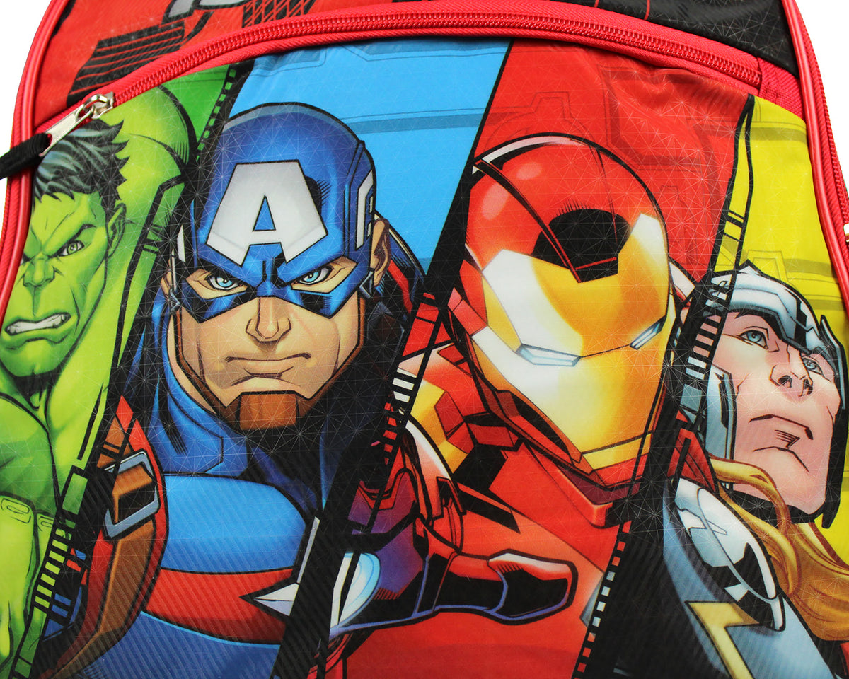Marvel Avengers Backpack Iron Man Thor Hulk Captain America School Backpack